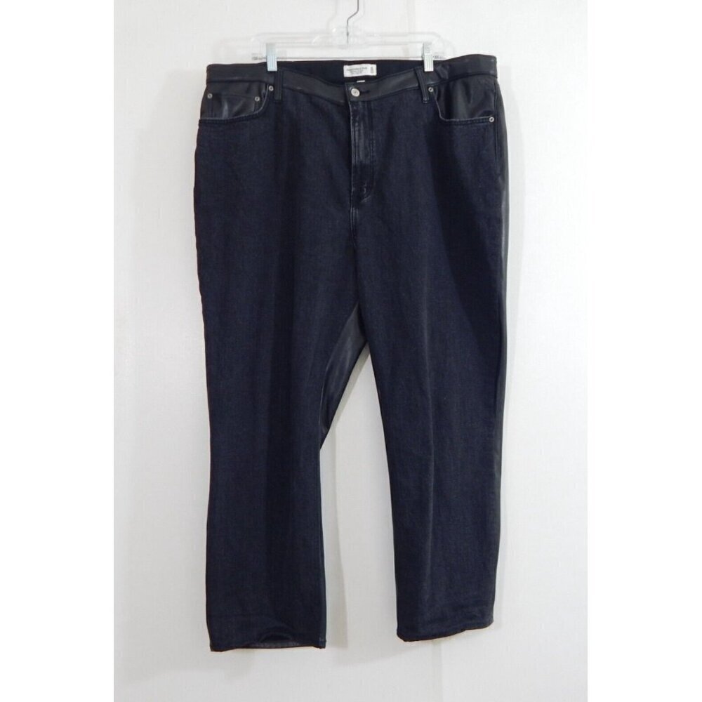 Abercrombie & Fitch High Rise Women Jeans - Black